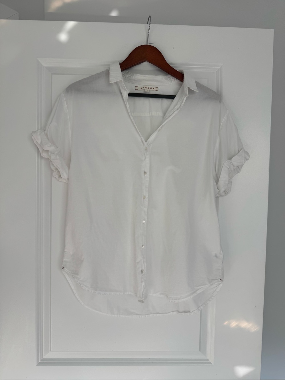 Xirena Channing white women’s small top